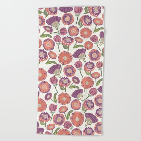 Our Florals Beach Towel