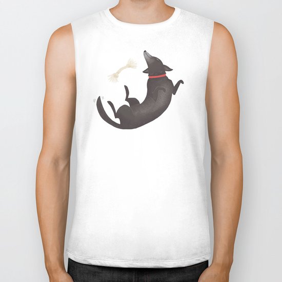 Happy Dog Biker Tank