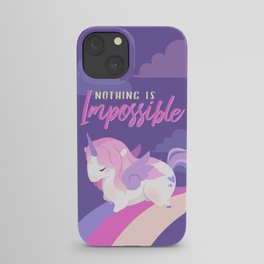 Nothing Is Impossible iPhone Case
