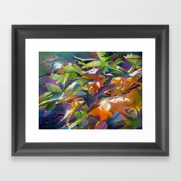 Seasonal Fling Framed Art Print