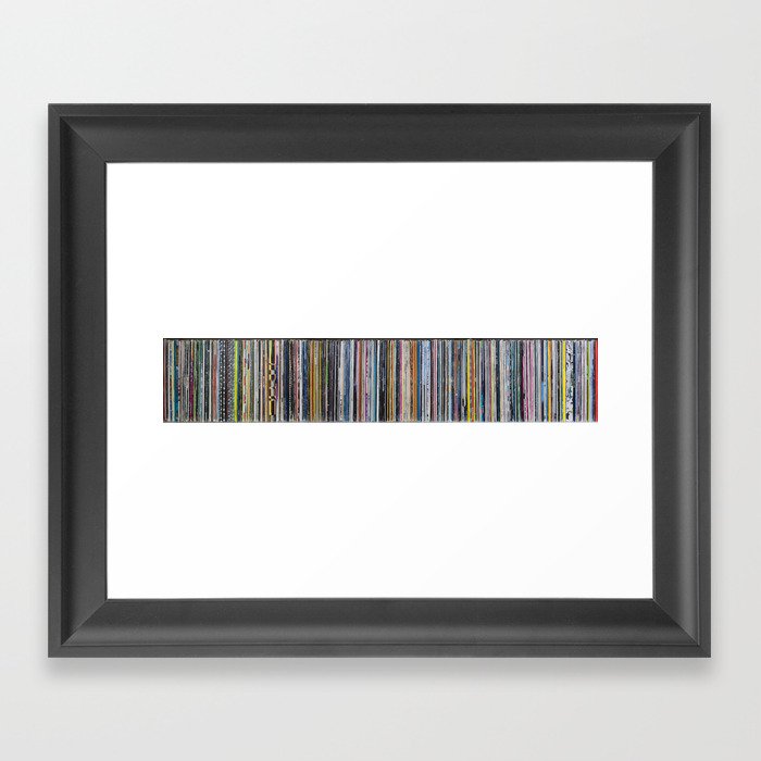 Vinyl Collection Framed Art Print