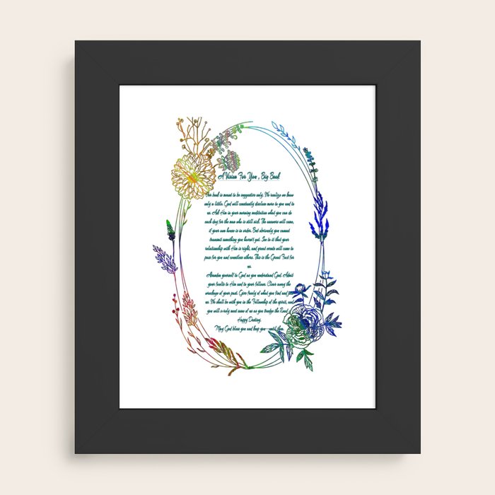 Framed Art Print