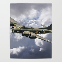 B-17 Portrait Poster