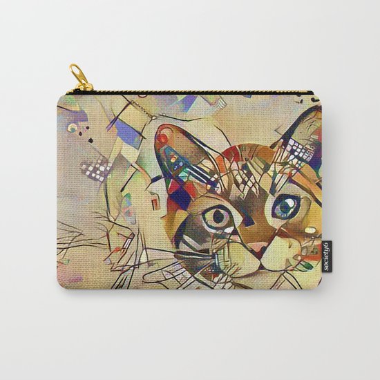 Cat Basil Carry-All Pouch