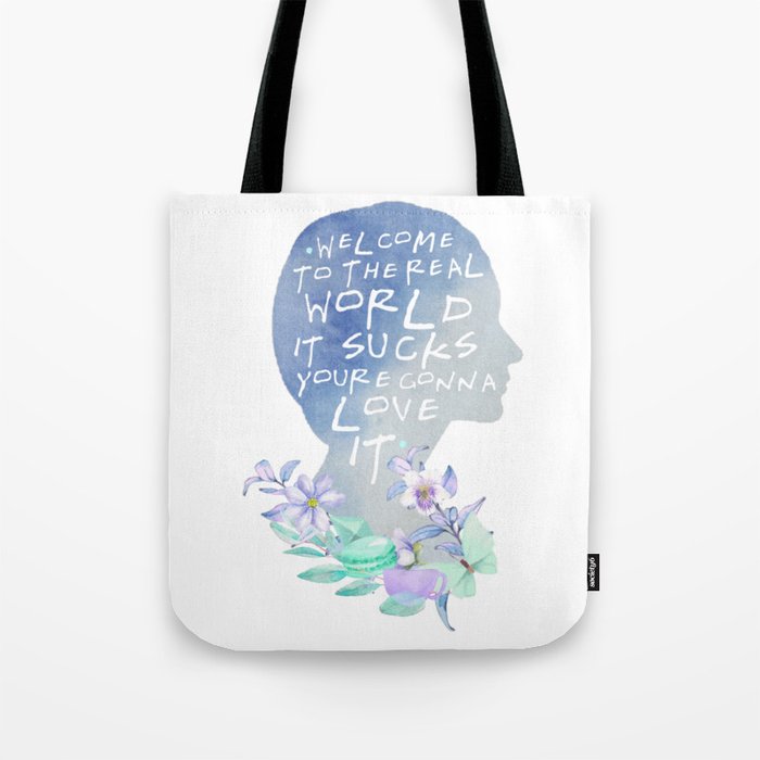 Monica Welcome To The Real World Tote Bag By Fandomshirtsph Society6 Monica Welcome To The Real World Tote Bag