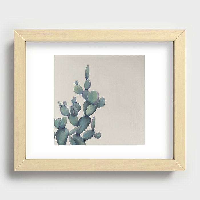 Cactus Recessed Framed Print