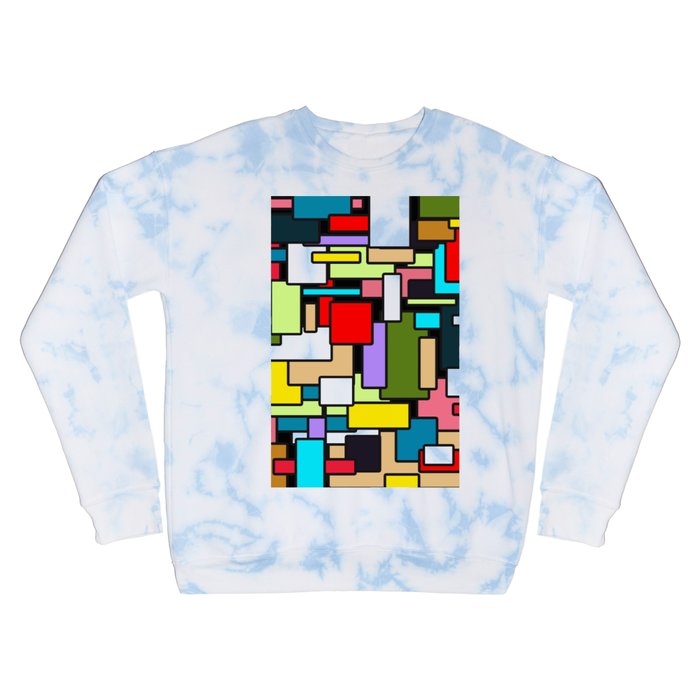 Color Blocks Crewneck Sweatshirt