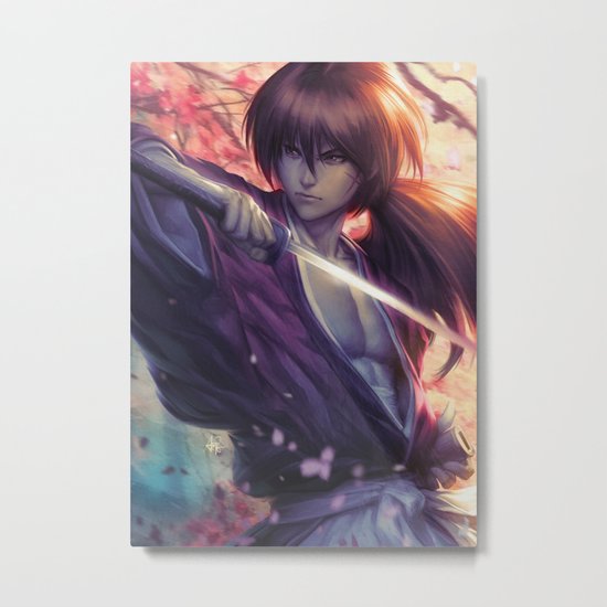 Himura Kenshin Metal Print
