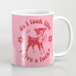 Baby deer- Do I look like I give a fuck? Coffee Mug