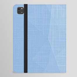 A Touch Of Indigo Soft Geometric Minimalist iPad Folio Case