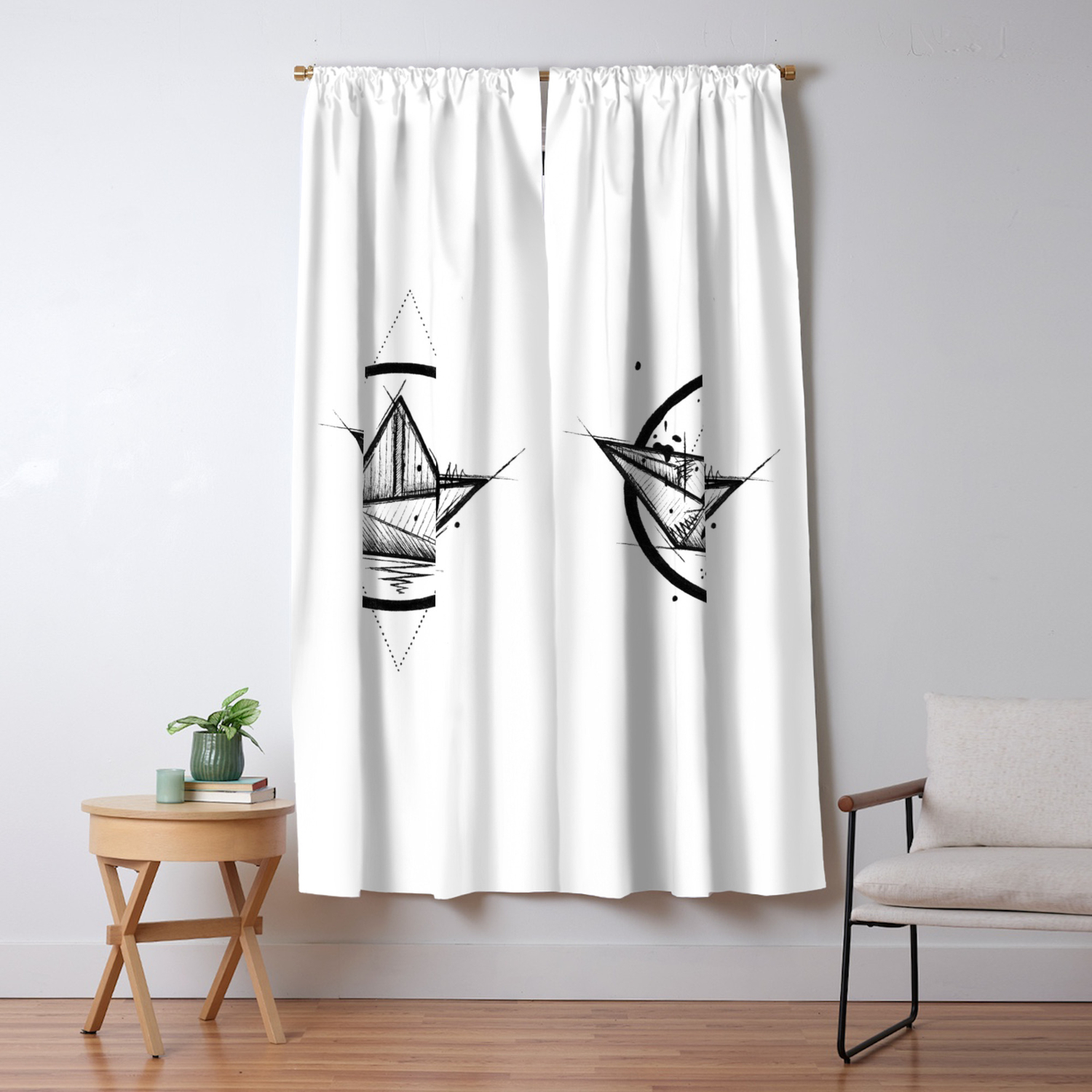 Paper Boat Handmade Drawing Made In Pencil And Ink Tattoo Sketch Tattoo Flash Blackwork Blackout Curtain By Lucagenart Society6,How To Draw A Corn Field Easy