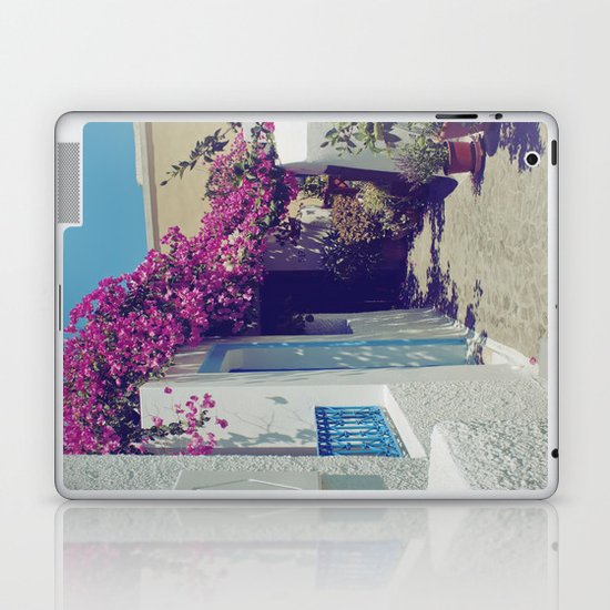 Santorini Walkway VI Laptop & iPad Skin