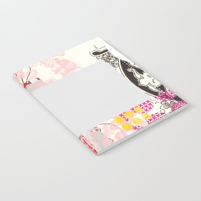 daydream red rosa mix Notebook