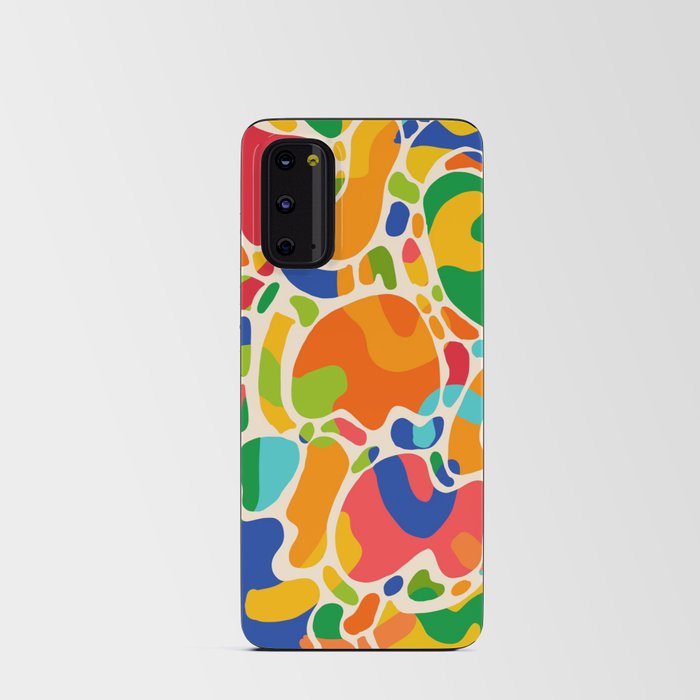 Colorful Blobs Android Card Case