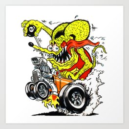 Rat Fink Art Prints For Any Decor Style Society6