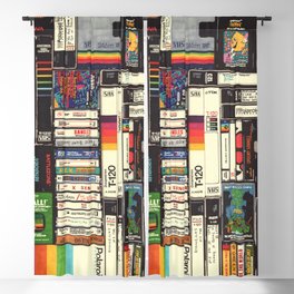 Cassettes, VHS & Video Games Blackout Curtain