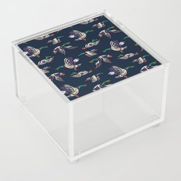 Male Mallard ducks Acrylic Box
