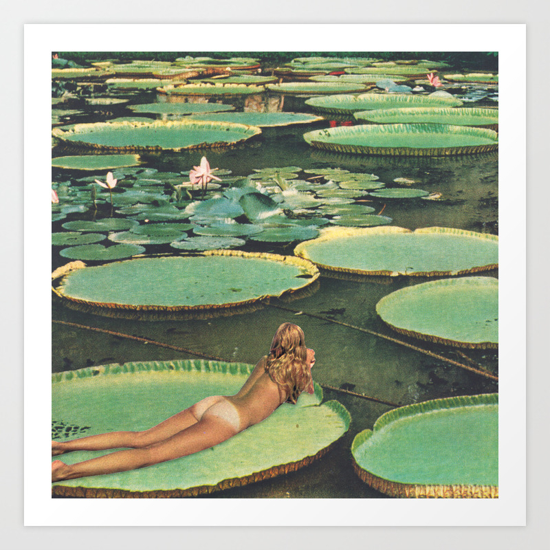 Lily Pond Lane Art Print By Bethhoeckelcollage Society6,Nice Tables In Powerpoint