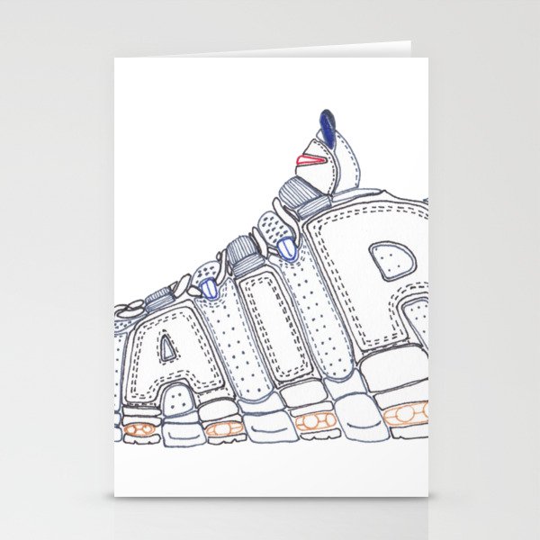 More Uptempo Stationery Cards