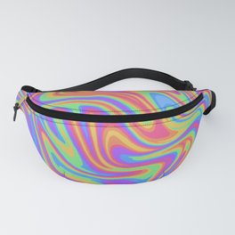 Holographic Drawing Fanny Pack