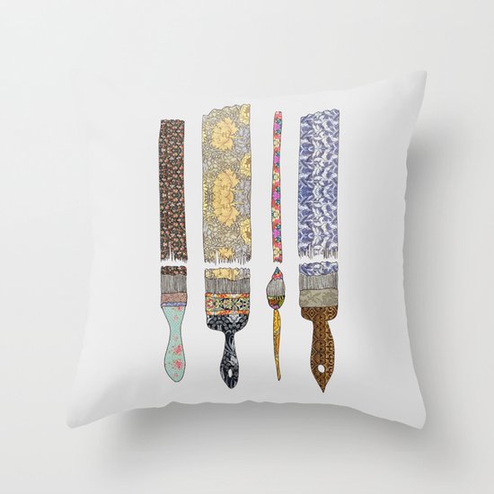 color your life Throw Pillow