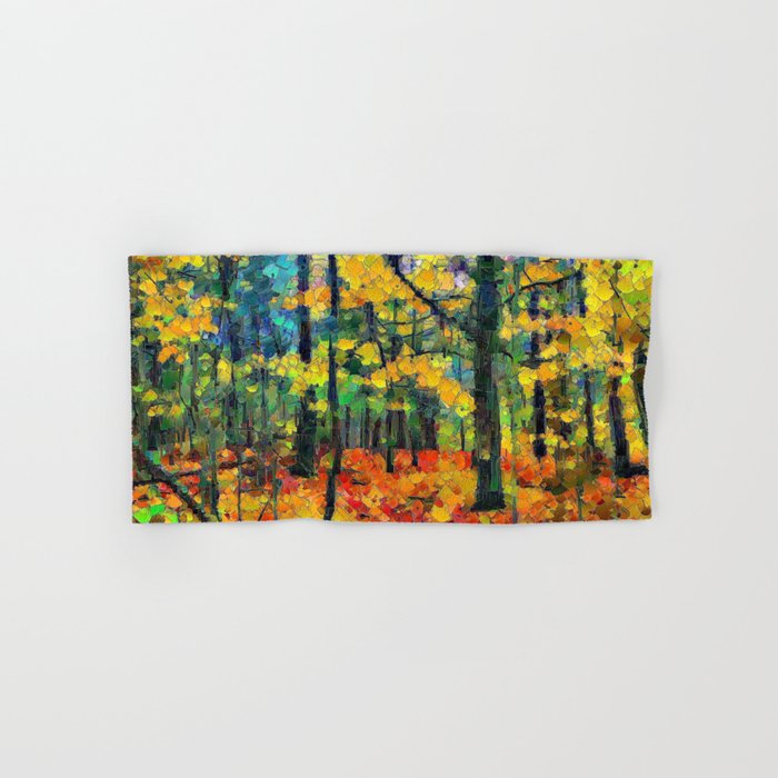 Autumn Woods Hand & Bath Towel