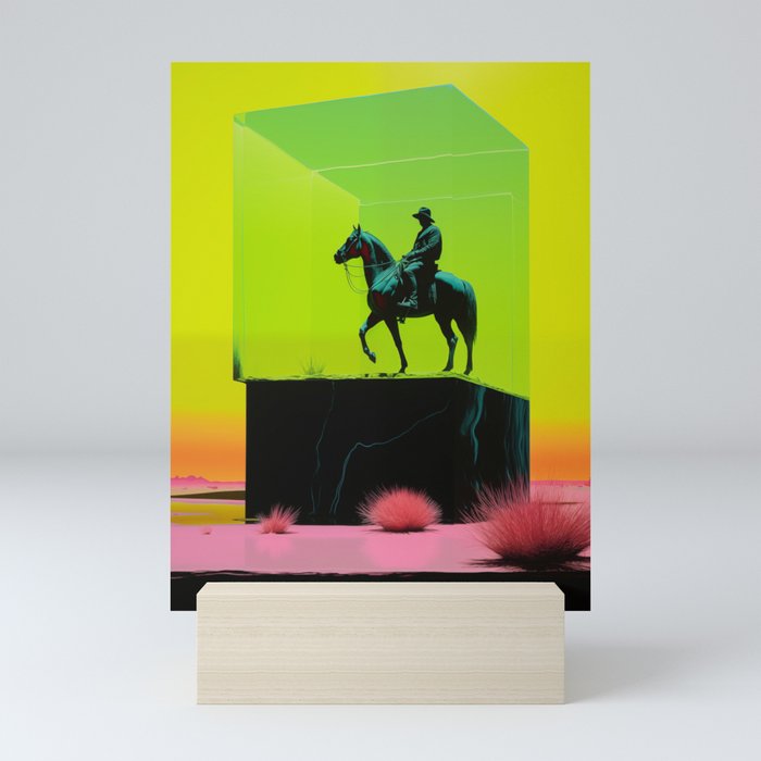 Neon West • Monumental  Mini Art Print