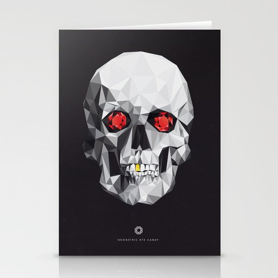 Geometric Eye Candy Stationery Cards