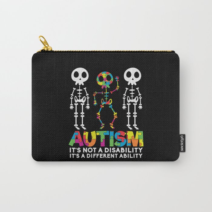Autism Awareness Different Ability Carry-All Pouch