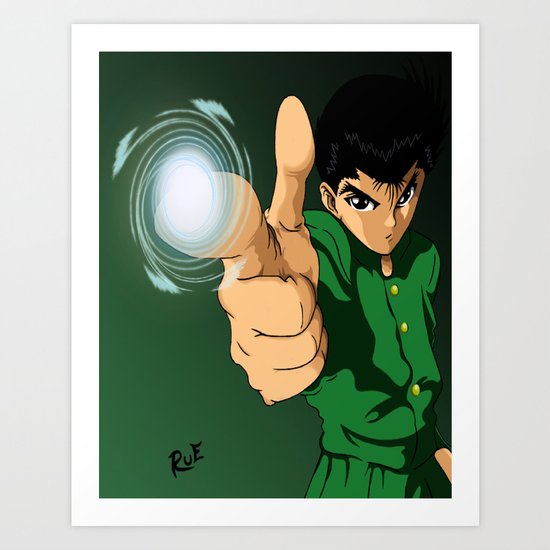 Yusuke Urameshi Art Print