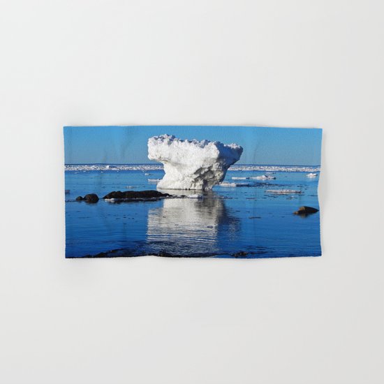 Iceberg in the Shallows Hand & Bath Towel