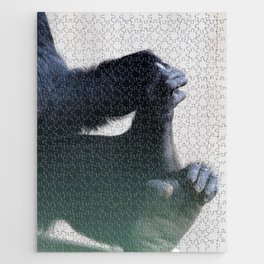 hold my toe Jigsaw Puzzle