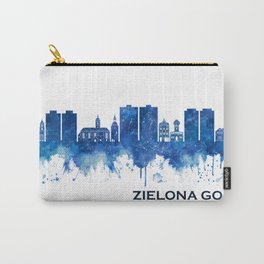 Zielona Gora Poland Skyline Blue Carry-All Pouch