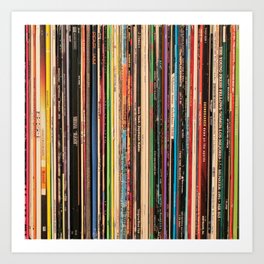 Alternative Rock Vinyl Records Kunstdrucke