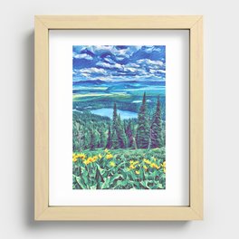 Grand Teton NP, Wyoming Recessed Framed Print