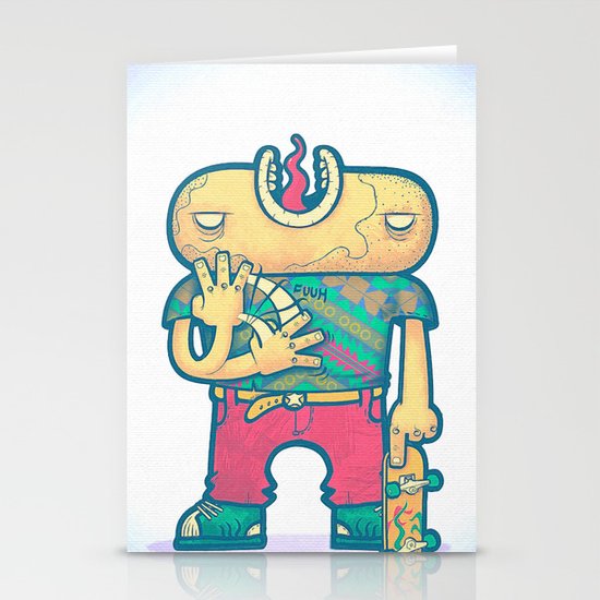 brain free Stationery Cards