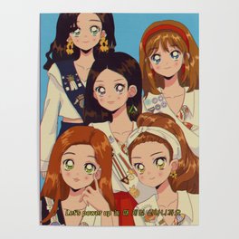 Girl Scouts Red Velvet Poster