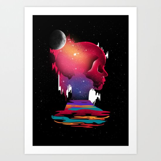 Emotional Abuse Art Print