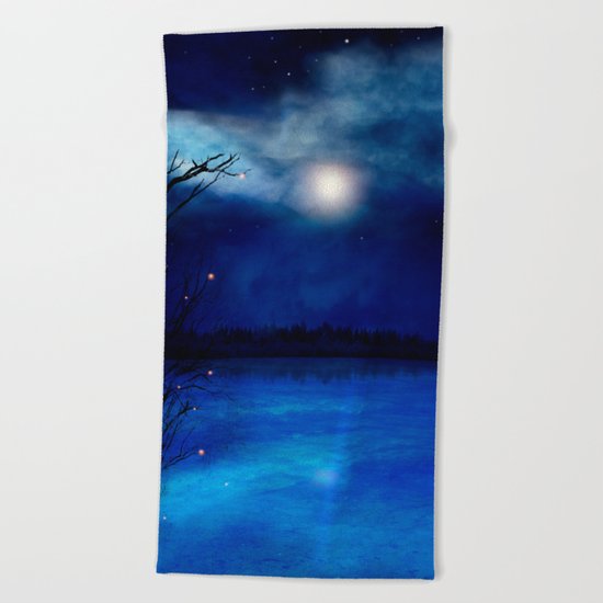Wishing Stars Beach Towel