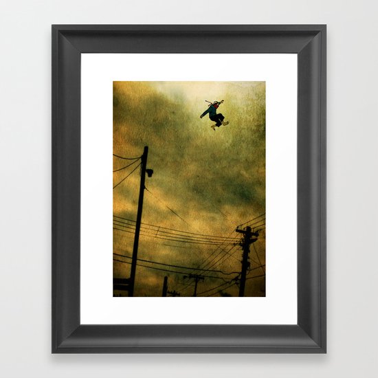 The Jumper Framed Art Print