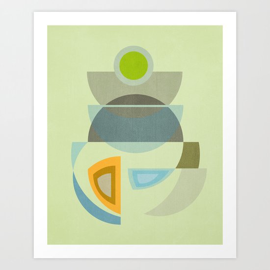 Vintage A. 3 Art Print