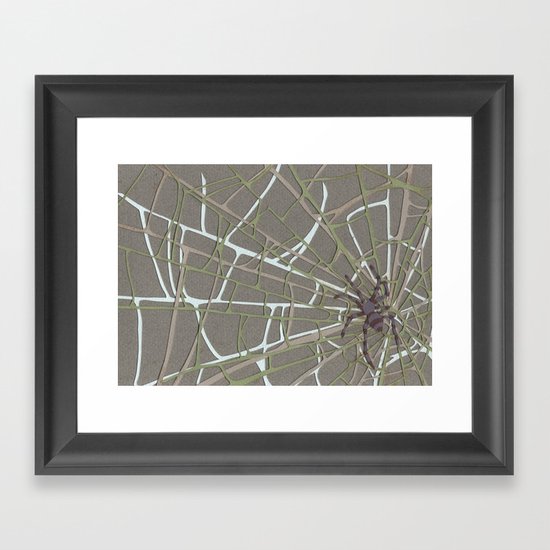 Spider Framed Art Print