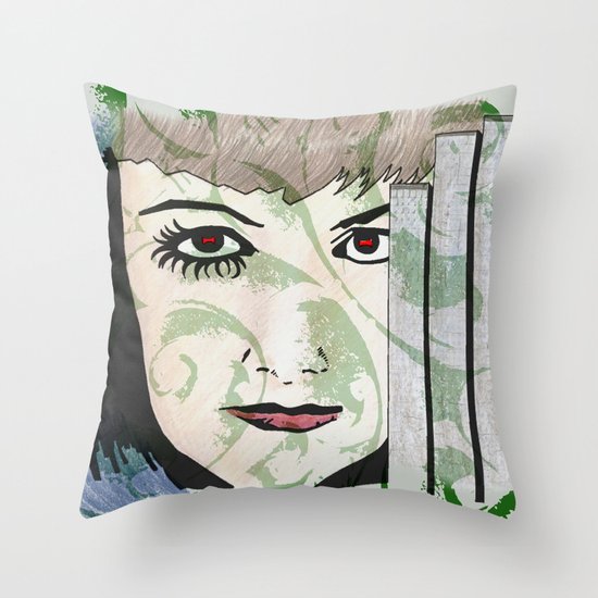 Took My Hands Off of Your Eyes Too Soon Throw Pillow