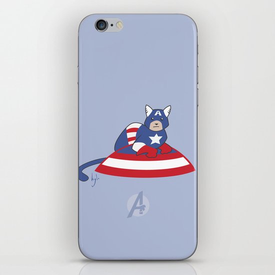 Captain AmeriCAT: The First Catvenger iPhone & iPod Skin