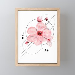 Apple blossom Framed Mini Art Print
