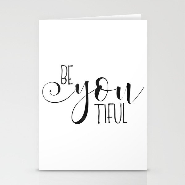 Be You Tiful Girls Room Decor Girly Quote Girls Bedroom Decor Women Gift Hello Beautiful Morning Qu Stationery Cards By Aleksmorin