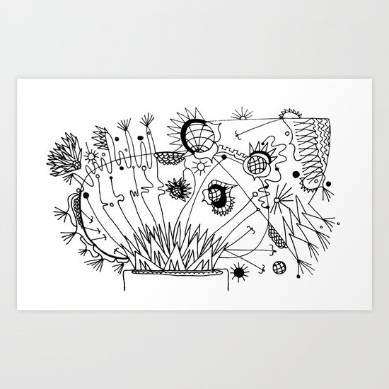 Trip the Light Fantastick Art Print
