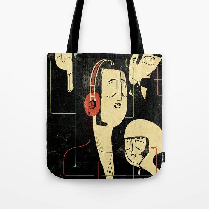 乐 Music Lovers / Vintage Tote Bag
