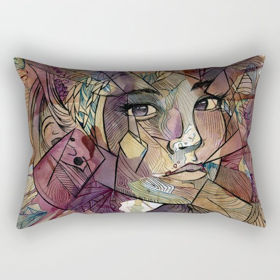 Say No More Rectangular Pillow
