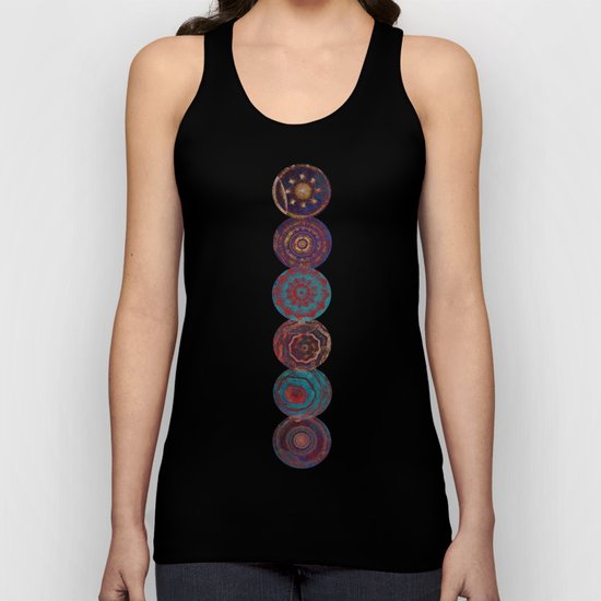Mysterious Circles Unisex Tank Top